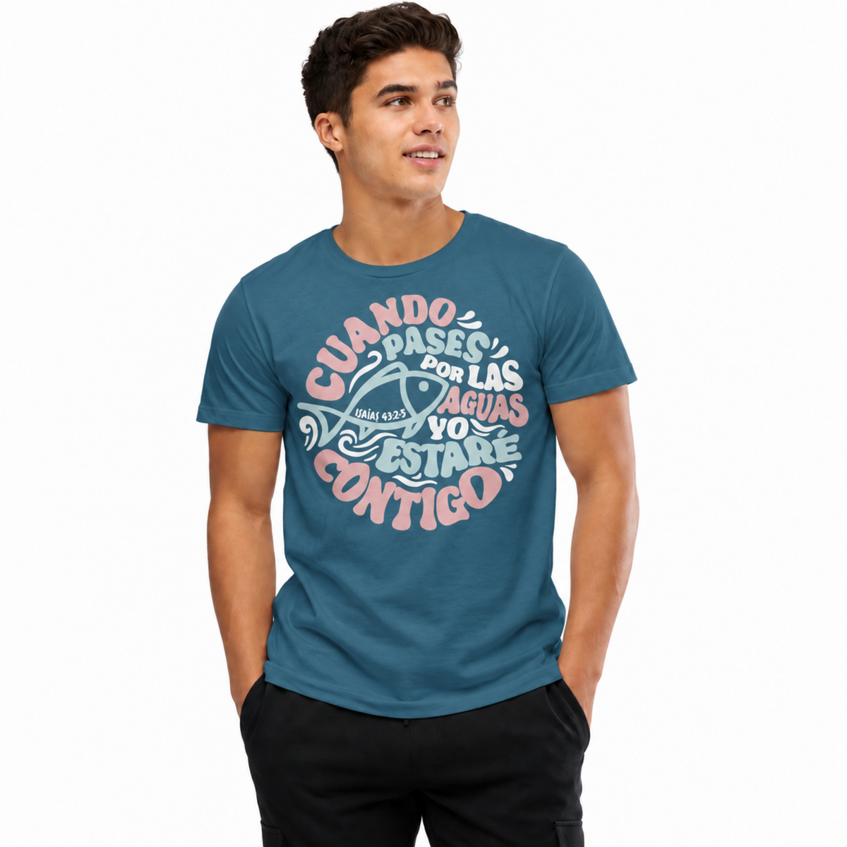 Playera Isaías 43 2-5