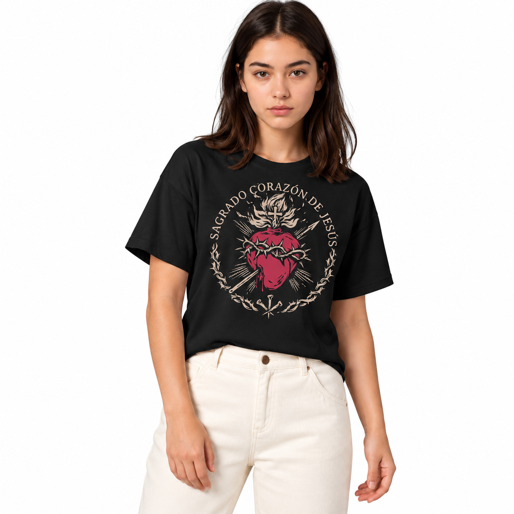 Playera Sagrado Corazón de Jesús