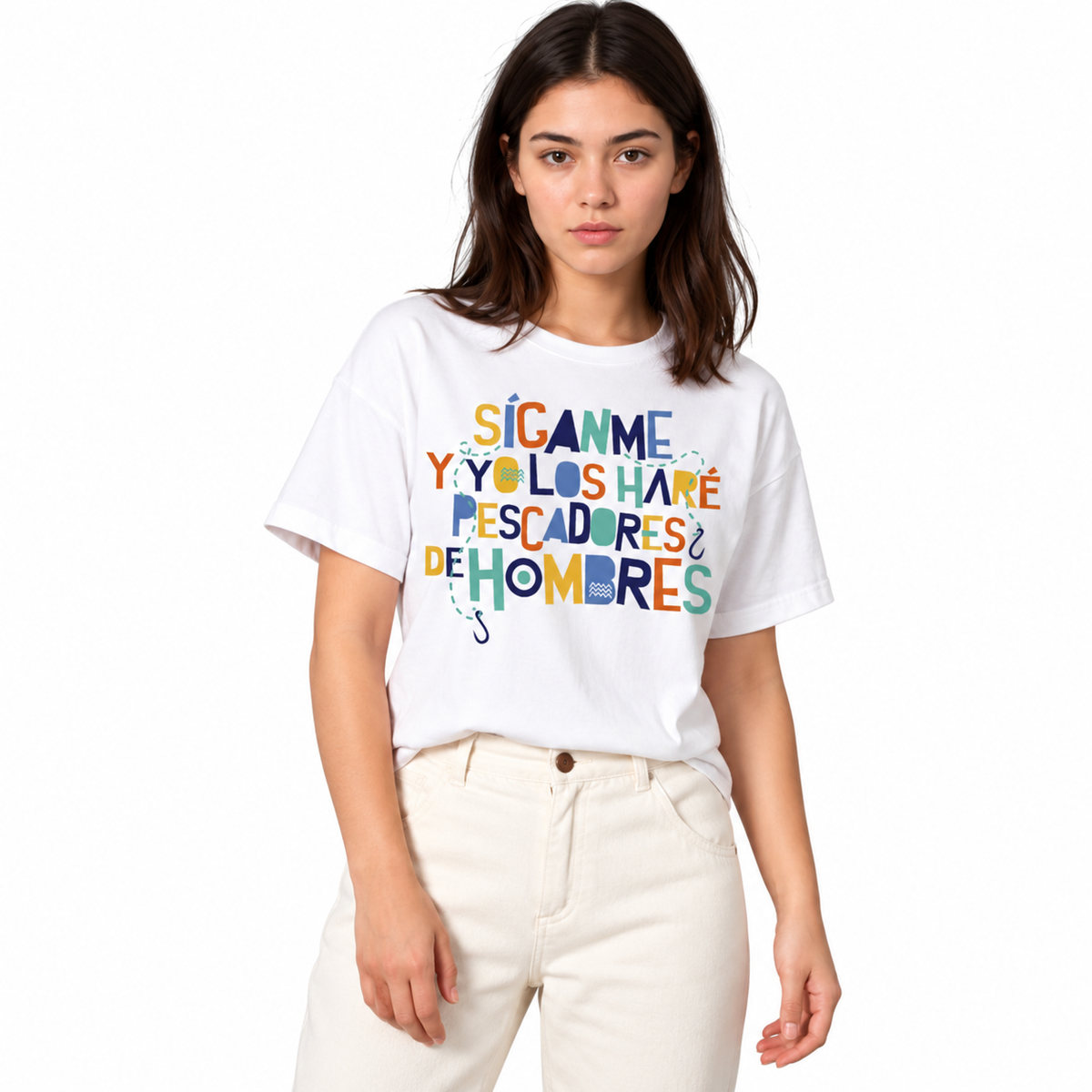 Playera Mateo 4:19