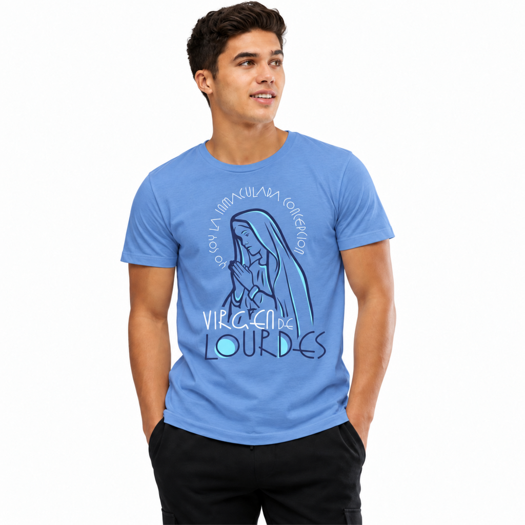 Playera Virgen de Lourdes