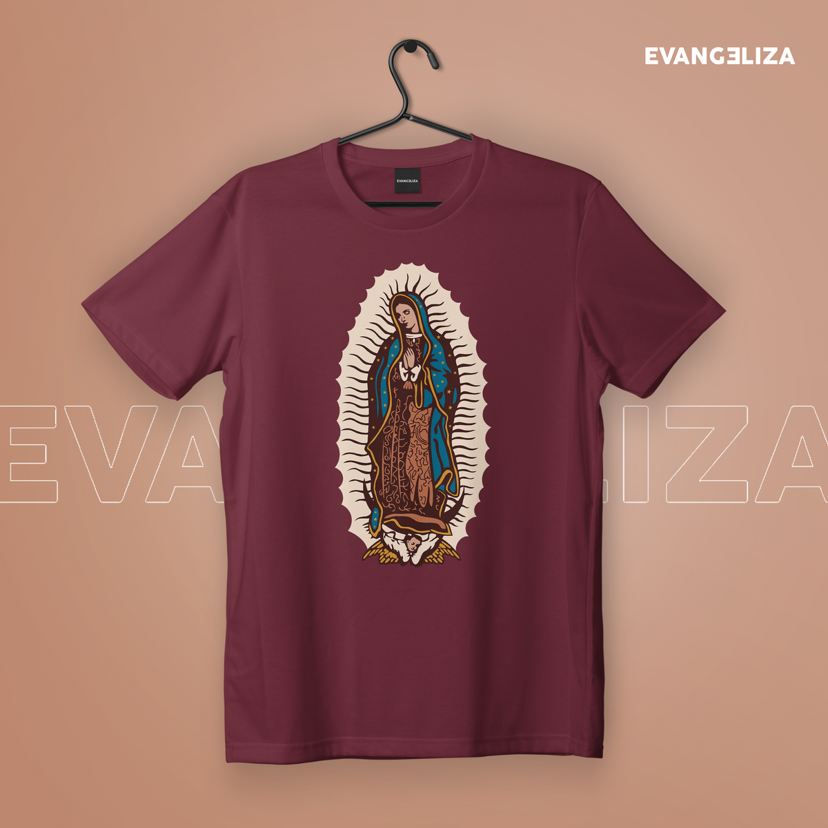 Playera Virgen de Guadalupe